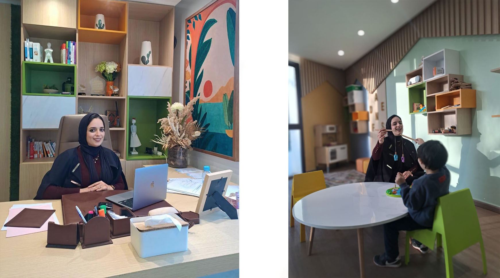 Le cabinet de pédopsychiatrie